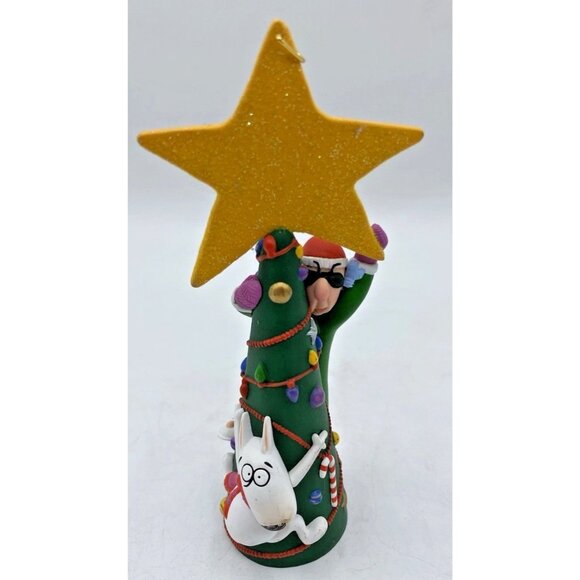 Hallmark Maxine Christmas Ornament Keepsake Floyd Dog Tree Holiday Vintage 90s - Picture 1 of 10
